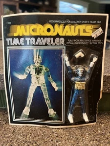 Micronauts Time Traveler BLUE 1976 Mego Vintage Action Figure NEW MOC SEALED - Picture 1 of 13