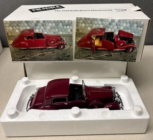 Danbury Mint 1938 Rolls Royce Phantom III Maroon 1:24 - Picture 1 of 2