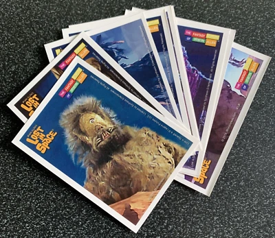 Lost in Space Sticker Set Of 9 THE ALIENS The Art of Ron Gross Near Mint - Image 1 of 4