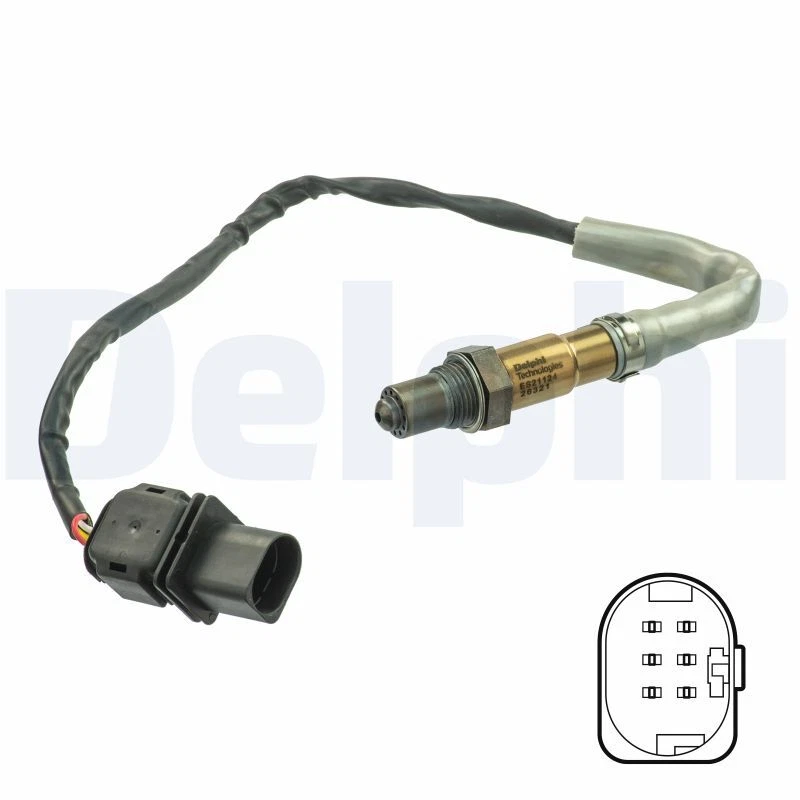 DELPHI Sonda Lambda Reguladora Para Audi A4 Avant 2.0 TDI Q5 Seat Exeo ST - Imagen 1 de 1