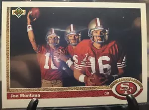1991 Upper Deck HOF Star Quarterback Joe Montano #54 San Francisco 49ers - Picture 1 of 2