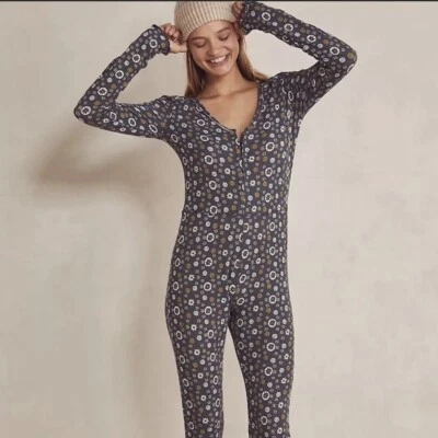 COMBO FREE PEOPLE HOME ALONE LONG JOHNS CARBÓN XS NUEVO CON ETIQUETAS A9 Foto 1 de 3