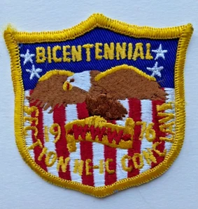 Section NE 1-C Conclave - 1976 Bicentennial Pocket Patch - Picture 1 of 1