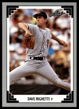 1991 Leaf Dave Righetti San Francisco Giants #301