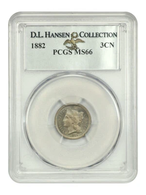 1882 3CN PCGS MS66 - Image 1 of 4