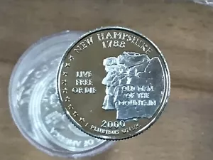 2000-S New Hampshire Statehood Silver Quarter DCAM Proof Lot of 4 Coins - Picture 1 of 4
