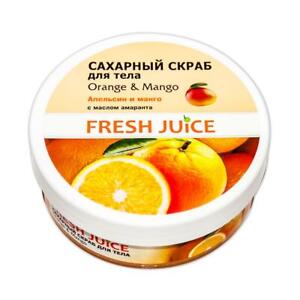 Sugar Body Scrub  Fresh Juice «Orange and Mango» 225 ml