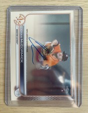 Chas McCormick 2022 Topps Chrome Rookie on Card Auto Astros WS Champ