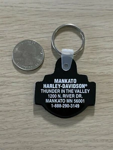 Mankato Harley Davidson Motorcycles Thunder In The Valley Keychain Keyring 38480 - Picture 1 of 2