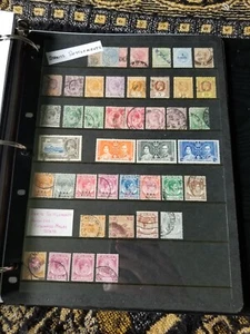 Straits Settlements Stamp Collection - British Colonies - Mixed Conditions - A43 - Picture 1 of 1