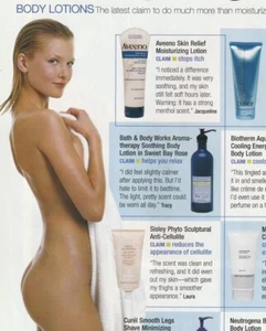 Vintage 2002 Sexy Nude Woman Photo Body Lotions Original Print Ad 20x27cm MAR 08 - Picture 1 of 3