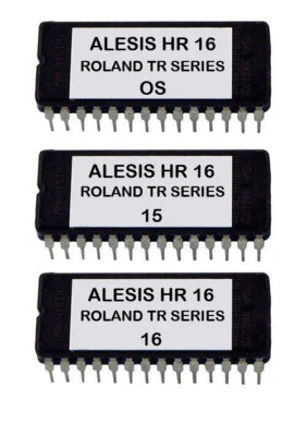 Roland TR 505 606 626 707 727 808 909 Sounds für Alesis HR-16 / Hr-16B Eprom OS