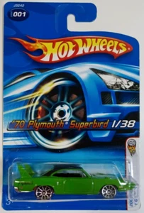 HOT WHEELS 2006 FIRST EDITIONS🔥1970 PLYMOUTH SUPERBIRD 🔥 CARD #1 OF 38 1/64 - Picture 1 of 4