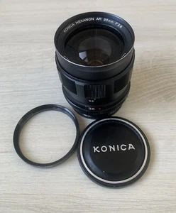 [MINT] Konica Minolta Hexanon AR 35mm f/2.8 AR Lens For Konica - Picture 1 of 9