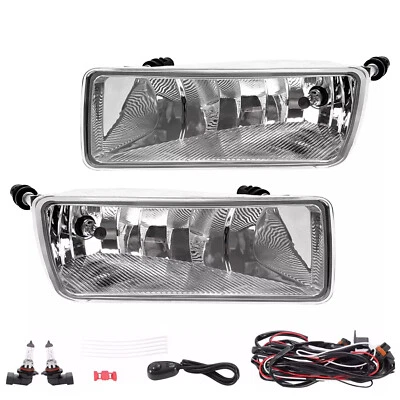 Left&Right Side Fog Lights Lamps w/Bulb For Ford Explorer 06-10 Sport Trac 07-10 - Image 1 of 4
