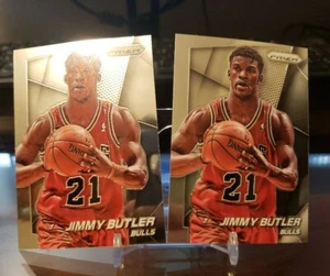 2014-15 Panini Prizm #95 Jimmy Butler Chicago Bulls Basketball Card x2 - Picture 1 of 3