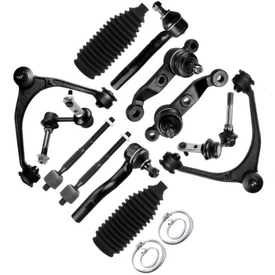 [12pcs] For Lexus GS300 GS400 GS430 Upper Control Arm Ball Joint Tie Rod Kit Foto 1 de 4