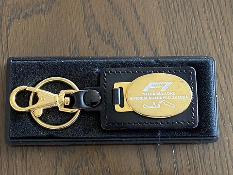 1991 F1 Grand Prix Suzuka Circuit Commemorative Limited Keychain Rare Cover