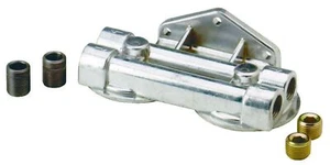 Montaje de filtro de aceite doble 3/4-16 hilo 1/2 pulgada NPT - Imagen 1 de 1