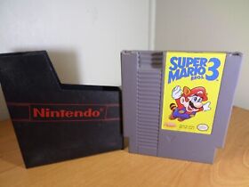 Nintendo NES Super Mario Bros. 3 Video Game Cartridge with Case - Fast Shipping