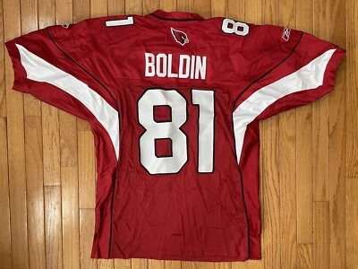 Camiseta Reebok Auténtica Anquan Boldin Arizona Cardinals Hombres Cosida 48 Etiquetas Nuevas Foto 1 de 4