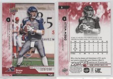 2018 Upper Deck CFL Red /150 Drew Willy #6