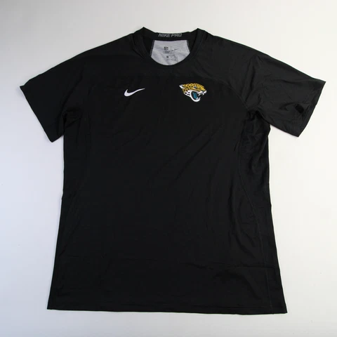 Jacksonville Jaguars Nike NFL On Field Apparel Dri-Fit Short Sleeve Shirt Cover