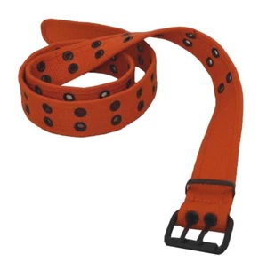 Cinturón de algodón estilo militar naranja MM para hombre - Imagen 1 de 1