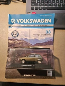 DEAGOSTINI 1:43 VOLKSWAGEN EA 266 1969 GRAY WITH MAGAZINE #33 NIP - Picture 1 of 10