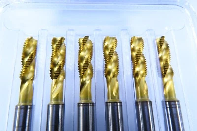 LOT ( 6 ) NEW STANLEY 1/4-28 SPL 3RS MP B TIN 17321A TAPS MACHINIST T00LS - Image 1 of 4