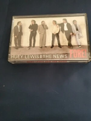 Huey Lewis  The New - Fore! - Chrysalis 41534 Cassette 1986 - Image 1 of 2