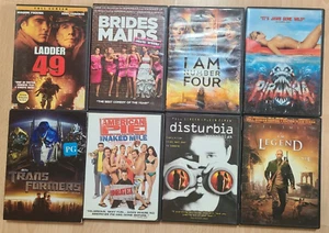 DVD Lot/Bundle of 8 - Assorted Genres - Good Condition ALL WORKING - Picture 1 of 4