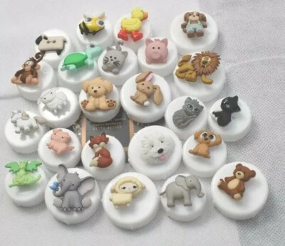 Buttons Novelty Dress it up 3D Embellishments Per Packet Select from 250+designs - Image 1 of 4