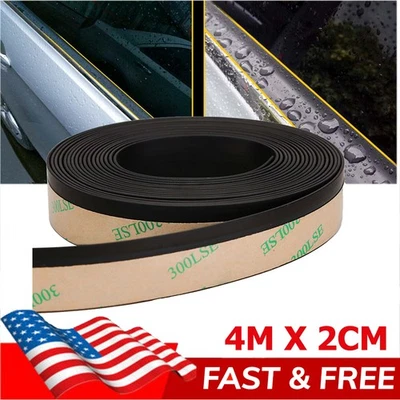 Tira de sellado de goma para molduras de borde de ventana lateral delantera y trasera de automóvil 4M Foto 1 de 4