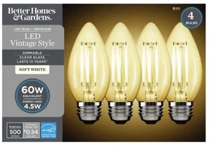 Better Home & Gardens LED 4.5W Soft White Decorative Light 4 PK Open Box - Picture 1 of 1