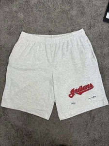 Vintage 90s Clevland Indians Guardians Nutmeg Sweatshorts Herren Xl - Bild 1 von 7
