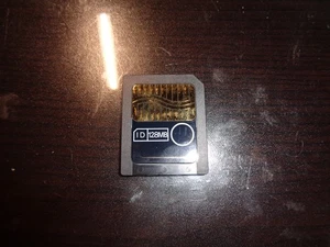 128 MB MEG SMART MEDIA SM MEMORY CARD FUJI CAMERA FINEPIX 30i 40i 4700 ZOOM ZS6 - Picture 1 of 2