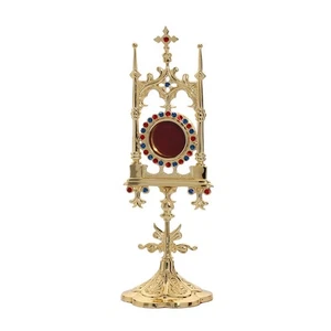 1631 reliquary reliquary monstrance house altar with stones some 31 cm NEW - Picture 1 of 1