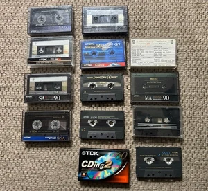 14 Musikkassetten. Alle TDK. Gebraucht. 3 Stück MA - Bild 1 von 5