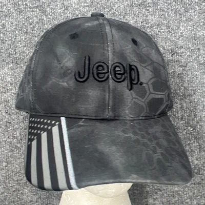 Gorra JEEP Kryptek Gorra EE. UU. Bandera Americana Béisbol Gris Camuflaje Patriótico Correa Foto 1 de 4