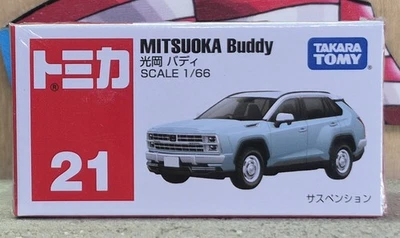 TOMICA #21 MITSUOKA BUDDY 1/66 SCALE NEW IN BOX USA STOCK!!! - Image 1 of 3