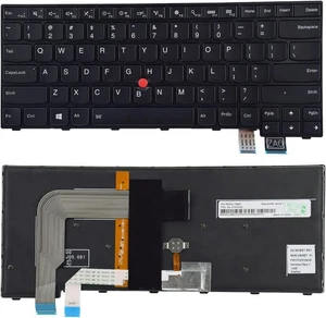 Replacement Keyboard Compatible with Lenovo IBM Thinkpad T460S T470S Black  - Picture 1 of 6