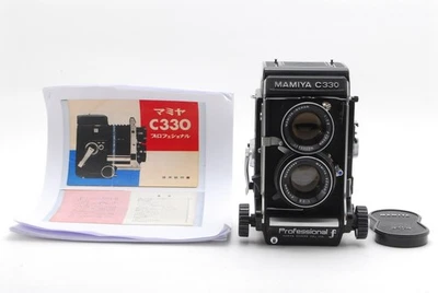 Pro F Blue Dot [Near Mint+] Mamiya C330 TLR Camera + 80mm f/2.8 Lens JAPAN - Image 1 of 4