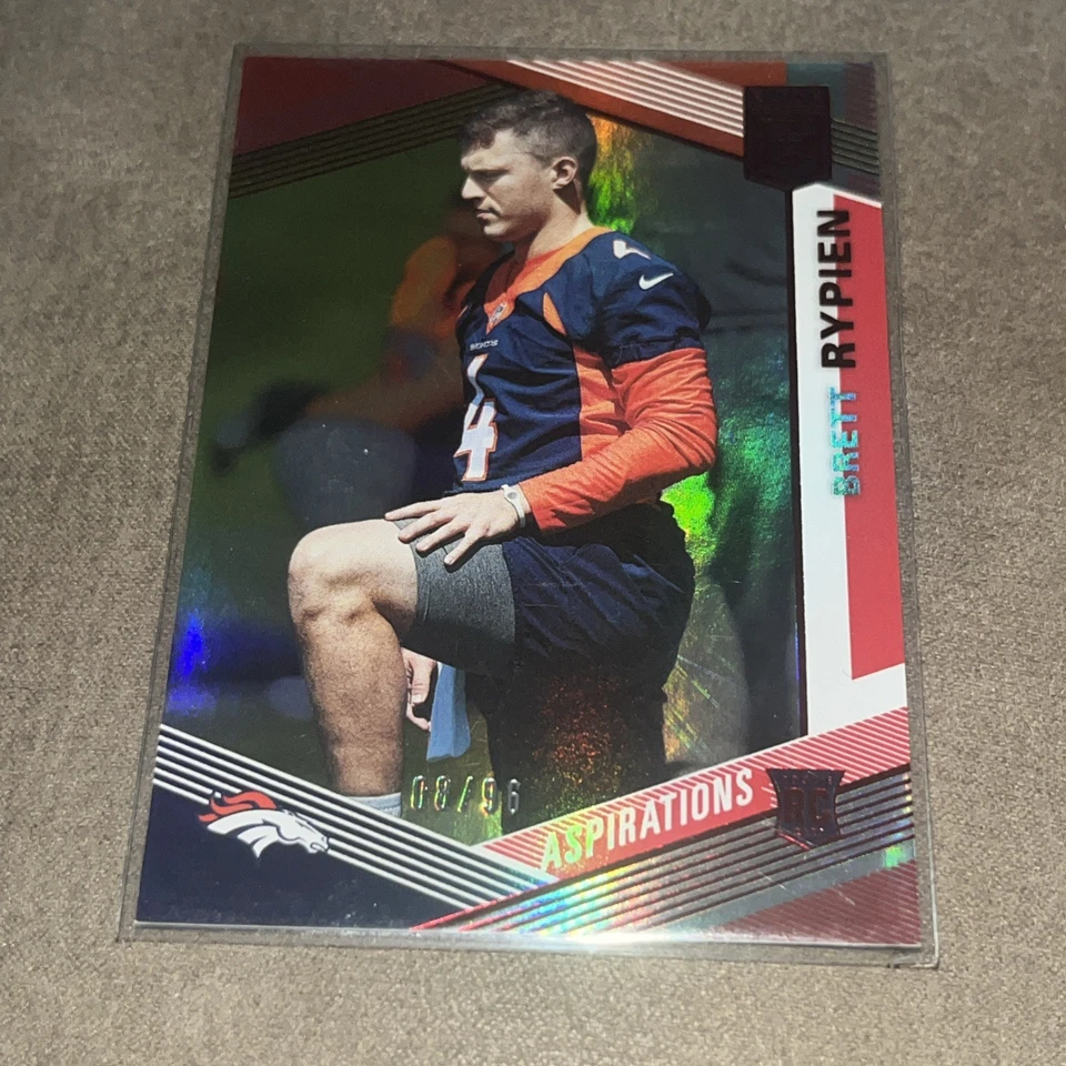 2019 Panini Donruss Elite Rookies Aspirations /96 Brett Rypien #178 Rookie RC - Image 1 of 1