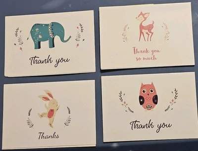 Blank Thank You Cards Comes W/Envelope - Image 1 of 2