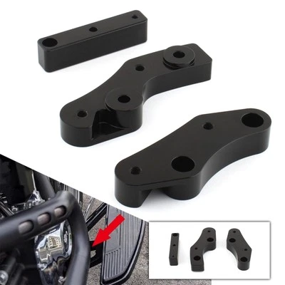 Suelocadores de motocicleta para Harley-Davidson Softail Deluxe FLDE 2018-20 Foto 1 de 4