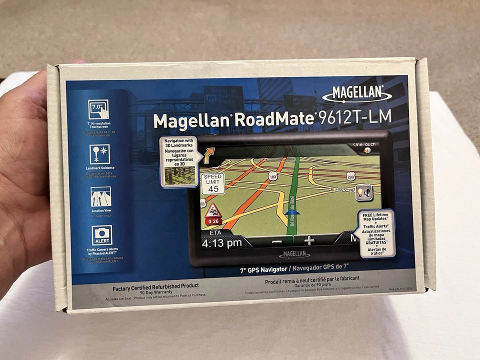Magellan RoadMate 9612T-LM GPS Navigator – Complete Kit - Image 1 of 4