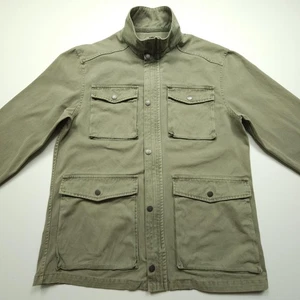 Chaqueta Rails Para Hombres Porter Mediana Verde Salvia Cremallera A Presión Campo Utilidad Abrigo Bolsillos M - Imagen 1 de 23