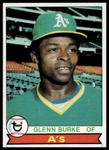 1979 Topps #163 Glenn Burke Oakland Athletics Baseball Card - Picture 1 of 2