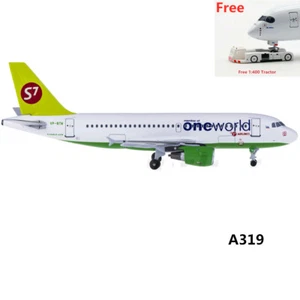 (Very Rare)1:400 AeroClassic AC4VPBTN S7 Airlines A319 VP-BTN +FreeTractor - Picture 1 of 3